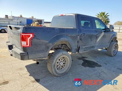 Trzecie zdjęcie samochodu z tyłu: 2015 FORD F150 SUPERCREW VIN:1FTEW1CF6FKD29535 - miniatura
