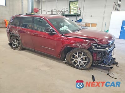 Czwarte zdjęcie samochodu z boku: 2024 JEEP GRAND CHEROKEE LIMITED VIN:1C4RJHBG3RC123378 - miniatura