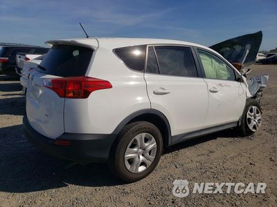 Trzecie zdjęcie samochodu z tyłu: 2015 TOYOTA RAV4 LE VIN:JTMZFREV9FJ050106 - miniatura