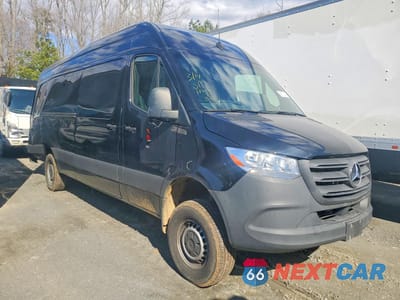 Czwarte zdjęcie samochodu z boku: 2022 MERCEDES BENZ SPRINTER 2500 DELIVERY VAN VIN:W1Y4EDVY4NT112990 - miniatura