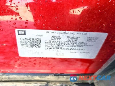 Zdjęcie 13 z 13 samochodu: 2020 GMC ACADIA SLT VIN:1GKKNULS2LZ225250 - miniatura