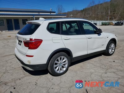 Trzecie zdjęcie samochodu z tyłu: 2017 BMW X3 XDRIVE28I VIN:5UXWX9C52H0T03874 - miniatura