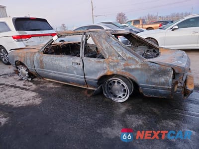 Drugie zdjęcie samochodu z przodu: 1985 FORD MUSTANG LX VIN:1FABP28M7FF247342 - miniatura