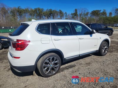 Trzecie zdjęcie samochodu z tyłu: 2017 BMW X3 XDRIVE28I VIN:5UXWX9C5XH0T15562 - miniatura