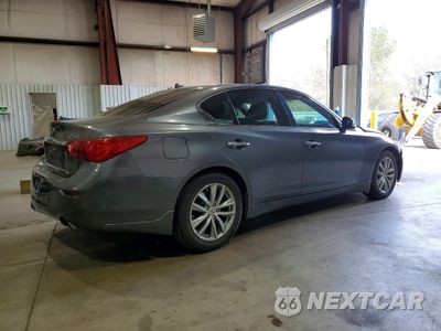 Trzecie zdjęcie samochodu z tyłu: 2015 INFINITI Q50 BASE VIN:JN1BV7AR5FM412094 - miniatura