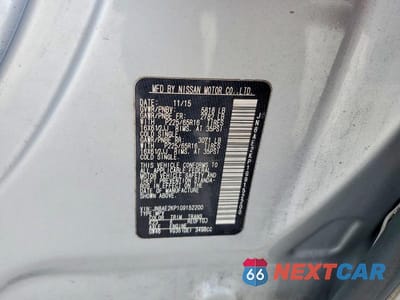 Zdjęcie 13 z 13 samochodu: 2016 NISSAN QUEST 3.5 S VIN:JN8AE2KP1G9152200 - miniatura