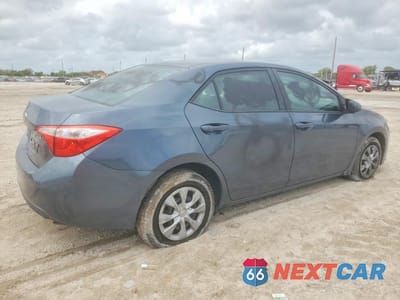 Trzecie zdjęcie samochodu z tyłu: 2015 TOYOTA COROLLA L VIN:2T1BURHE0FC366458 - miniatura