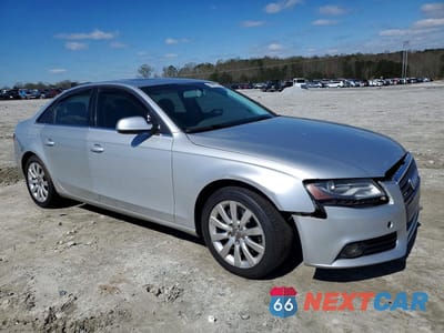 Czwarte zdjęcie samochodu z boku: 2010 AUDI A4 PREMIUM PLUS VIN:WAUFFAFL1AN054831 - miniatura