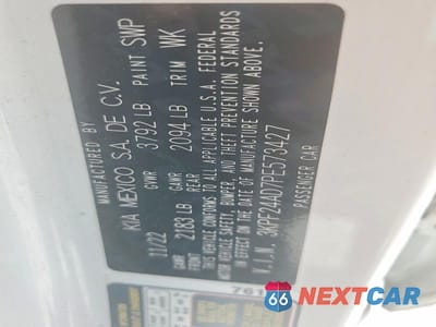 Zdjęcie 13 z 13 samochodu: 2023 KIA FORTE LXS VIN:3KPF24AD7PE573427 - miniatura