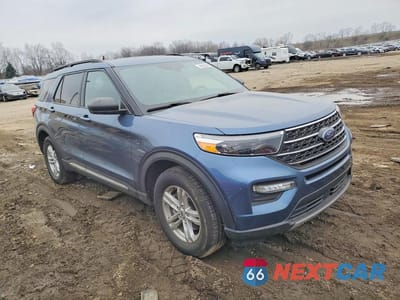 Czwarte zdjęcie samochodu z boku: 2020 FORD EXPLORER XLT VIN:1FMSK8DH0LGC26788 - miniatura