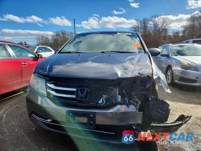 Piąte zdjęcie samochodu w środku: 2014 HONDA ODYSSEY EX VIN:5FNRL5H46EB075684 - miniatura