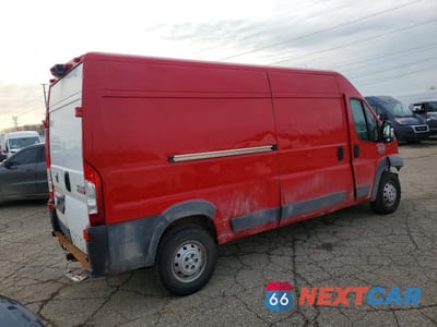 Trzecie zdjęcie samochodu z tyłu: 2018 RAM PROMASTER 2500 DELIVERY VAN VIN:3C6TRVDG8JE107353 - miniatura