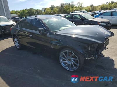 Czwarte zdjęcie samochodu z boku: 2017 INFINITI Q50 3.0T PREMIUM VIN:JN1EV7AP0HM737833 - miniatura