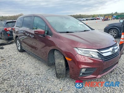 Czwarte zdjęcie samochodu z boku: 2019 HONDA ODYSSEY EXL VIN:5FNRL6H7XKB097263 - miniatura