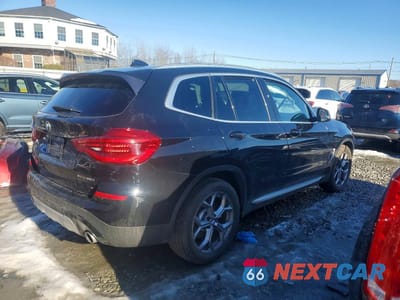 Trzecie zdjęcie samochodu z tyłu: 2021 BMW X3 XDRIVE30I VIN:5UXTY5C06M9H82953 - miniatura