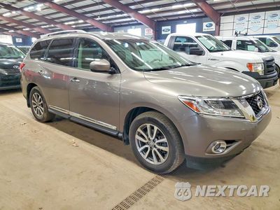 Czwarte zdjęcie samochodu z boku: 2014 NISSAN PATHFINDER S VIN:5N1AR2MN8EC653673 - miniatura