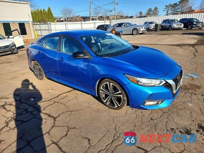 Czwarte zdjęcie samochodu z boku: 2020 NISSAN SENTRA SR VIN:3N1AB8DV7LY312607 - miniatura