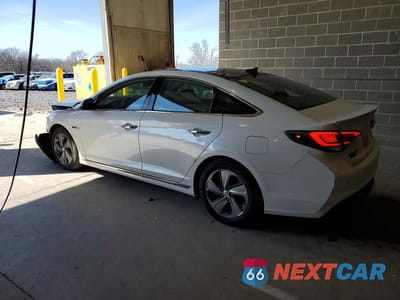 Drugie zdjęcie samochodu z przodu: 2017 HYUNDAI SONATA HYBRID LIMITED VIN:KMHE34L33HA075674 - miniatura