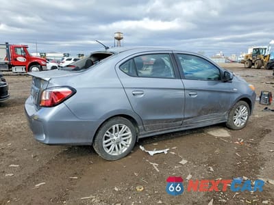 Trzecie zdjęcie samochodu z tyłu: 2021 MITSUBISHI MIRAGE G4 ES VIN:ML32FUFJ2MHF02181 - miniatura