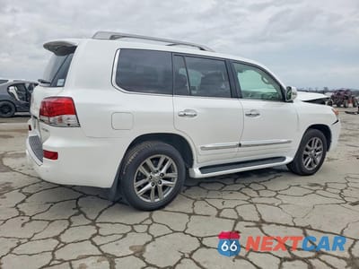 Trzecie zdjęcie samochodu z tyłu: 2013 LEXUS LX 570 BASE VIN:JTJHY7AX3D4117311 - miniatura