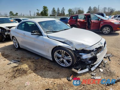 Czwarte zdjęcie samochodu z boku: 2017 BMW 430I VIN:WBA4U7C31H5H19874 - miniatura