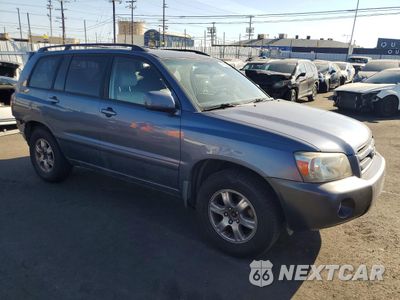 Czwarte zdjęcie samochodu z boku: 2007 TOYOTA HIGHLANDER BASE VIN:JTEDP21A670148241 - miniatura