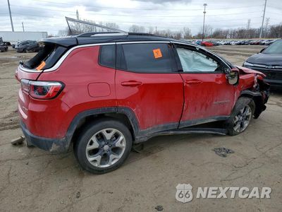 Trzecie zdjęcie samochodu z tyłu: 2019 JEEP COMPASS LIMITED VIN:3C4NJDCB1KT697529 - miniatura