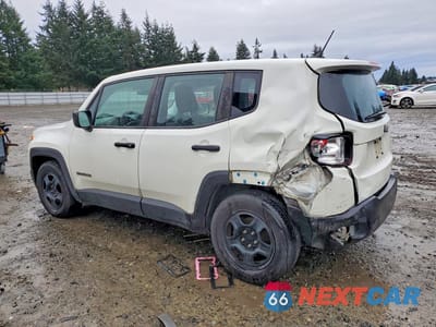 Drugie zdjęcie samochodu z przodu: 2017 JEEP RENEGADE SPORT VIN:ZACCJAAB3HPF32008 - miniatura