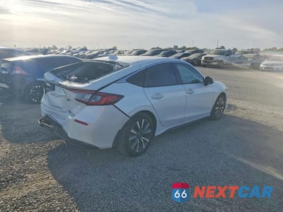 Trzecie zdjęcie samochodu z tyłu: 2024 HONDA CIVIC EXL VIN:19XFL1H76RE024106 - miniatura