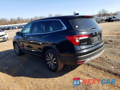 Drugie zdjęcie samochodu z przodu: 2021 HONDA PILOT EX VIN:5FNYF6H59MB032179 - miniatura