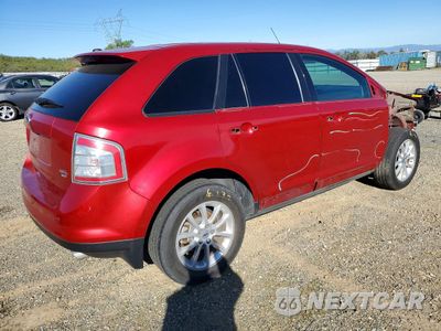 Trzecie zdjęcie samochodu z tyłu: 2010 FORD EDGE SEL VIN:2FMDK4JC5ABB35997 - miniatura