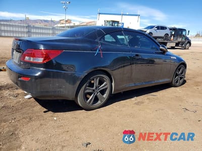 Trzecie zdjęcie samochodu z tyłu: 2013 LEXUS IS 250C BASE VIN:JTHFF2C21D2526986 - miniatura