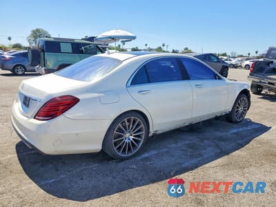 Trzecie zdjęcie samochodu z tyłu: 2014 MERCEDES-BENZ S 550 VIN:WDDUG8CB4EA037021 - miniatura