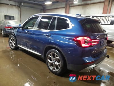Drugie zdjęcie samochodu z przodu: 2024 BMW X3 XDRIVE30I VIN:5UX53DP08R9U49931 - miniatura