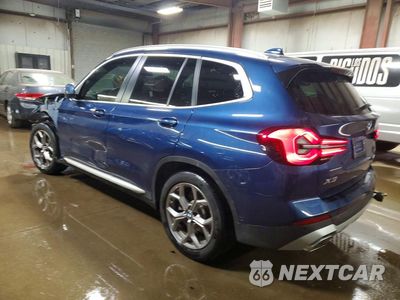 Drugie zdjęcie samochodu z przodu: 2024 BMW X3 XDRIVE30I VIN:5UX53DP08R9U49931 - miniatura