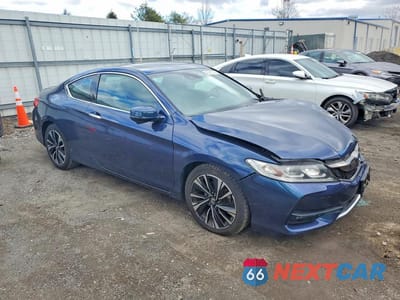 Czwarte zdjęcie samochodu z boku: 2017 HONDA ACCORD EXL VIN:1HGCT2B91HA002505 - miniatura