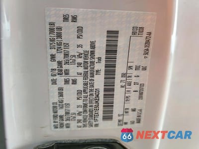Zdjęcie 12 z 12 samochodu: 2018 FORD F150 XLT 4WD 5.0L V8 VIN:1FTEX1E50JKE94331 - miniatura