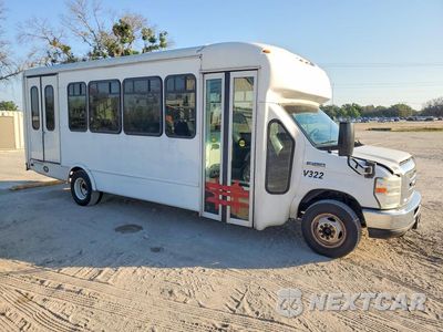Czwarte zdjęcie samochodu z boku: 2014 FORD E450 SHUTTLE BUS VIN:1FDFE4FS2EDA23884 - miniatura