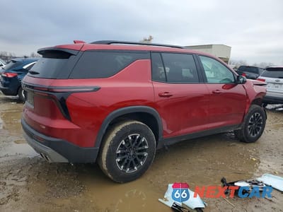 Trzecie zdjęcie samochodu z tyłu: 2025 CHEVROLET TRAVERSE Z71 VIN:1GNEVJRS2SJ167806 - miniatura