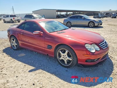 Czwarte zdjęcie samochodu z boku: 2004 MERCEDES-BENZ SL 55 AMG VIN:WDBSK74F64F069996 - miniatura