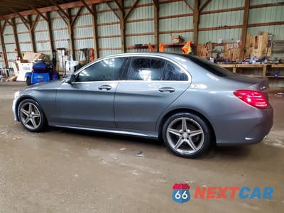 Drugie zdjęcie samochodu z przodu: 2017 MERCEDES-BENZ C 300 4MATIC VIN:55SWF4KB7HU191054 - miniatura