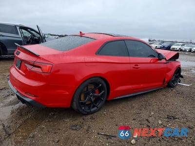 Trzecie zdjęcie samochodu z tyłu: 2018 AUDI S5 PREMIUM PLUS VIN:WAUP4AF54JA003083 - miniatura