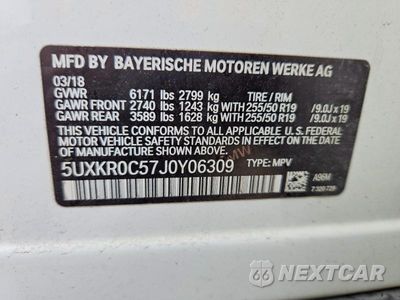 Zdjęcie 14 z 14 samochodu: 2018 BMW X5 XDRIVE35I VIN:5UXKR0C57J0Y06309 - miniatura