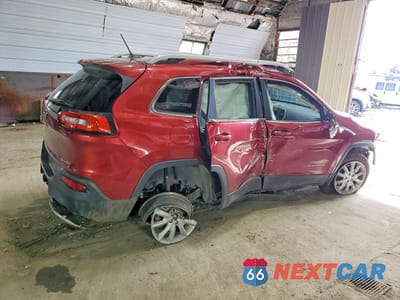 Trzecie zdjęcie samochodu z tyłu: 2014 JEEP CHEROKEE LIMITED VIN:1C4PJMDB7EW280857 - miniatura
