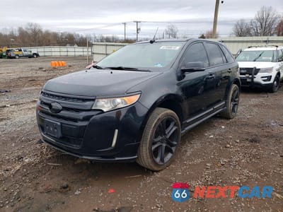 2013 FORD EDGE SPORT 2FMDK4AK9DBE30225 - główne zdjęcie licytacji z USA - miniatura