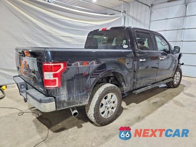 Trzecie zdjęcie samochodu z tyłu: 2018 FORD F150 SUPERCREW VIN:1FTEW1EG6JKD01555 - miniatura