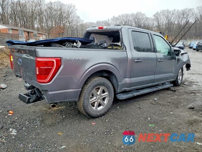 Trzecie zdjęcie samochodu z tyłu: 2023 FORD F150 SUPERCREW VIN:1FTEW1C5XPFC56946 - miniatura