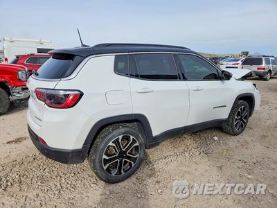Trzecie zdjęcie samochodu z tyłu: 2023 JEEP COMPASS LIMITED VIN:3C4NJDCN8PT552361 - miniatura