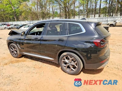 Drugie zdjęcie samochodu z przodu: 2022 BMW X3 SDRIVE30I VIN:WBX47DP0XNN172799 - miniatura