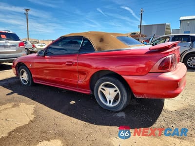 Drugie zdjęcie samochodu z przodu: 1997 FORD MUSTANG VIN:1FALP444XVF201105 - miniatura